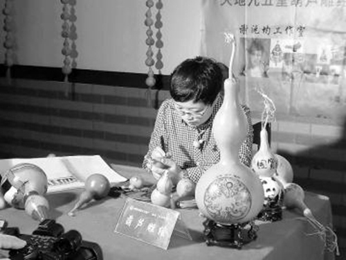 謝沅均在創(chuàng)作中,。受訪者供圖