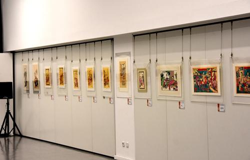 中國僑網(wǎng)展覽現(xiàn)場,。(西班牙《歐華報(bào)》資料圖)
