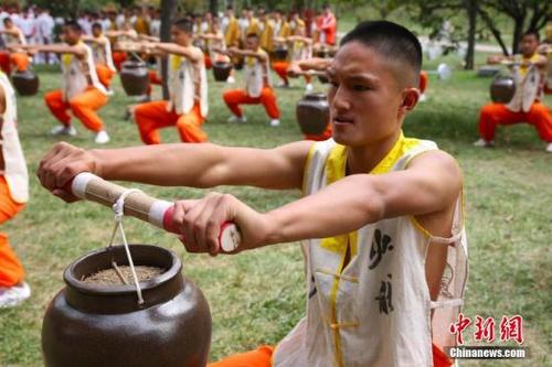 中國僑網(wǎng)資料圖 武術(shù)表演,。馮威峰 攝