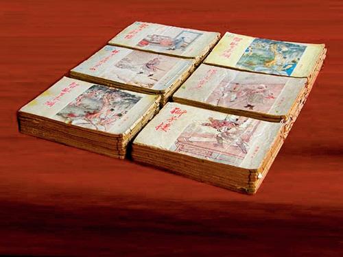 中國僑網(wǎng)頗顯“古老”的小人書。連環(huán)畫出版社供圖