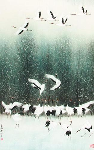 中國(guó)僑網(wǎng)戲雪 林湖奎