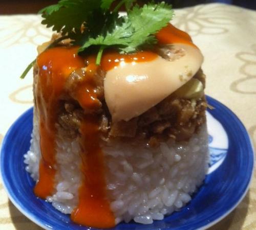 中國僑網筒仔米糕,。(圖片來源:美國《世界日報》)