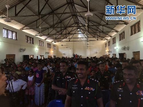 中國僑網(wǎng)演出現(xiàn)場觀眾滿席,。(照片由中國駐斯里蘭卡文化中心提供)