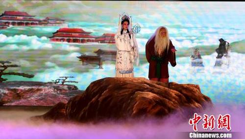 中國僑網(wǎng)國家非遺陸豐正字戲精品劇《媽祖》首登“媽祖故里”獻(xiàn)演,?!£悊⑷巍z