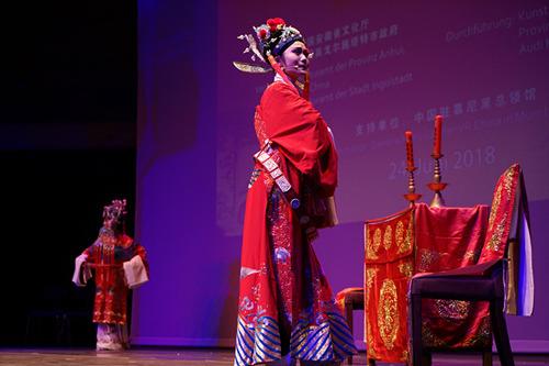 中國僑網(wǎng)演出現(xiàn)場。